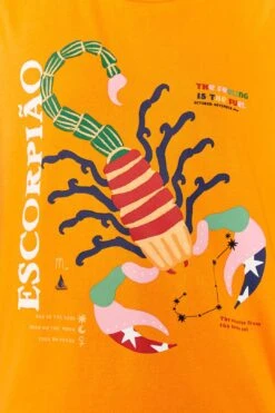 Farm Rio Scorpio Zodiac Organic Cotton T-Shirt 6 Farm Rio Scorpio Zodiac Organic Cotton T-Shirt -Farm Rio Shoop 306696 03