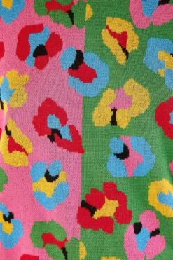 Farm Rio Mixed Fun Leopards Sweater -Farm Rio Shoop 306726 05