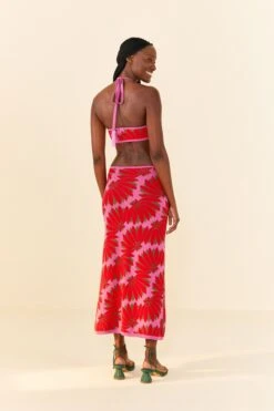 Farm Rio Pink Copacabana Knit Dress -Farm Rio Shoop 306746 04