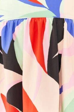 Farm Rio Colorful Monstera Midi Skirt 10 Farm Rio Colorful Monstera Midi Skirt -Farm Rio Shoop 306895 05