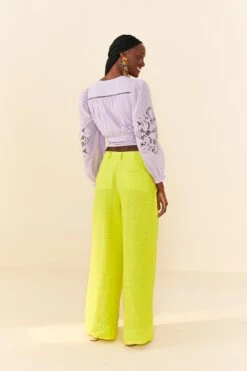 Farm Rio Lilac Lace Blouse -Farm Rio Shoop 306897 04