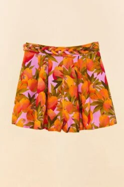 Farm Rio Lilac Mango Macaws Shorts -Farm Rio Shoop 306909 06