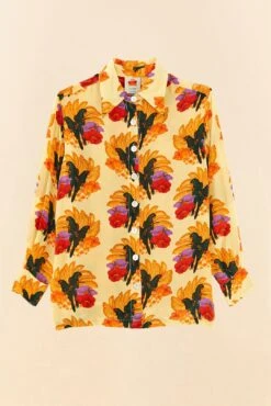 Farm Rio Banana Nest Pajama Shirt -Farm Rio Shoop 306914 06