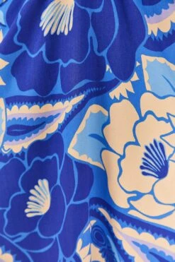 Farm Rio Blue Tropical Groove Lenzing™ Ecovero™ Viscose Midi Dress 10 Farm Rio Blue Tropical Groove Lenzing™ Ecovero™ Viscose Midi Dress -Farm Rio Shoop 306997 05