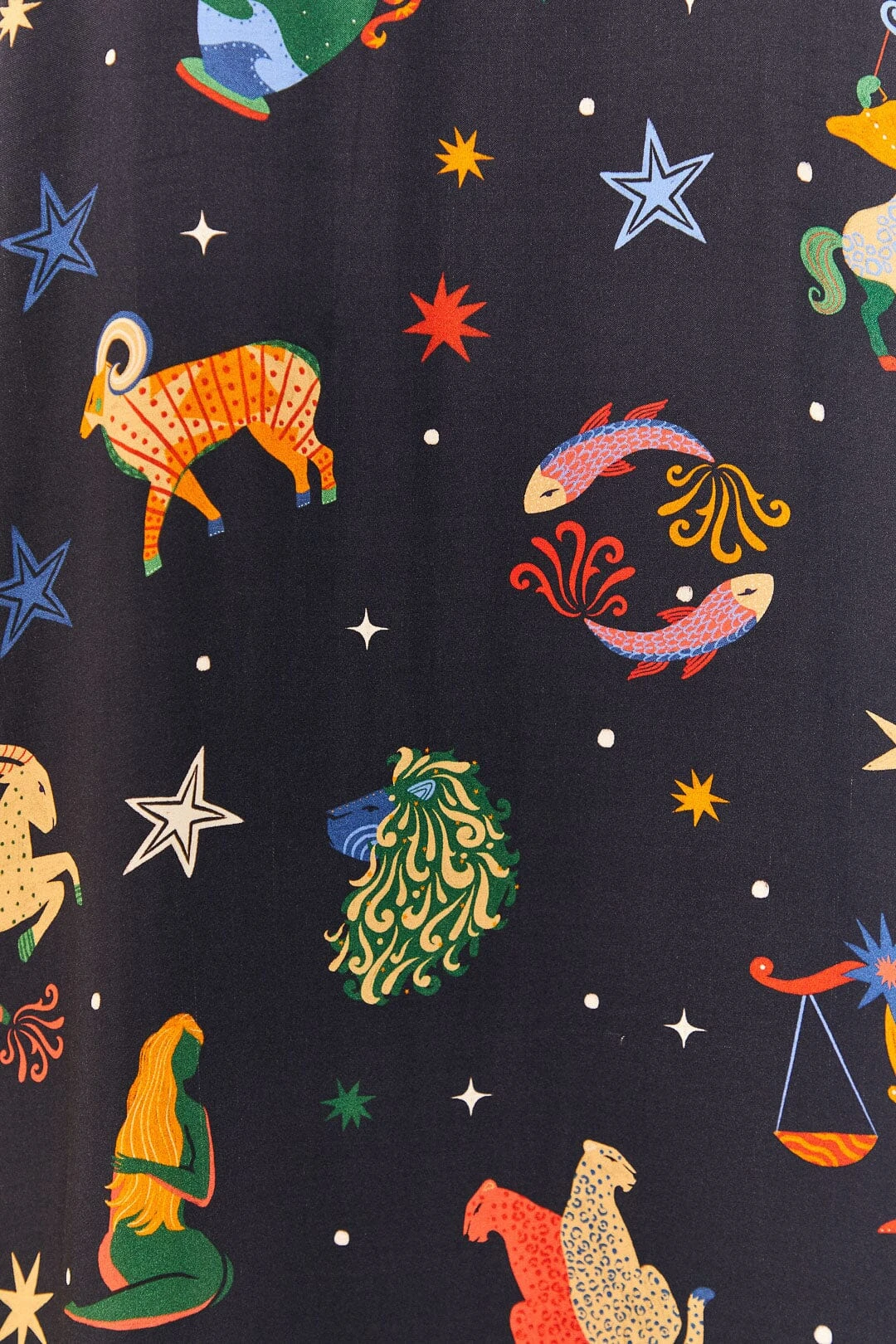 Farm Rio Zodiac Lenzing™ Ecovero™ Viscose Shirtdress 5 Farm Rio Zodiac Lenzing™ Ecovero™ Viscose Shirtdress - Image 5