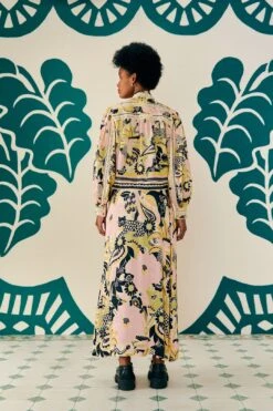 Farm Rio Sand Vintage Forest Blouse -Farm Rio Shoop 308206 04