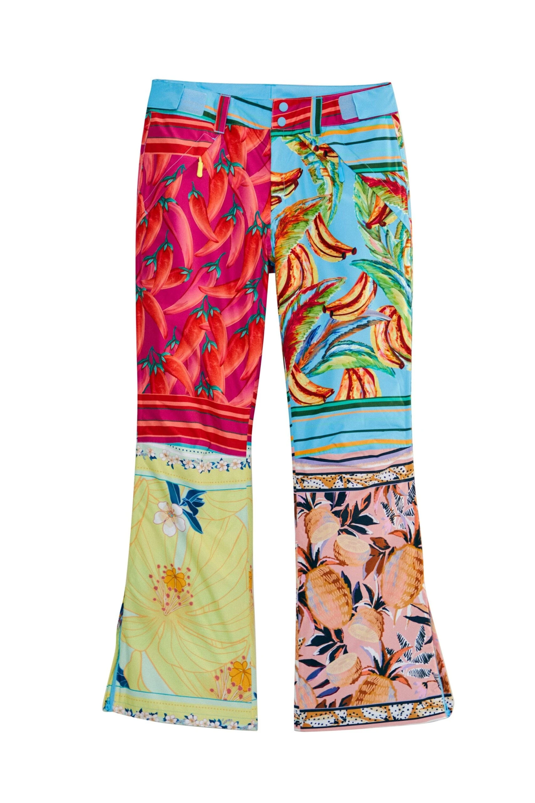 Farm Rio Mixed Scarves Ski Pants 6 Farm Rio Mixed Scarves Ski Pants - Image 6