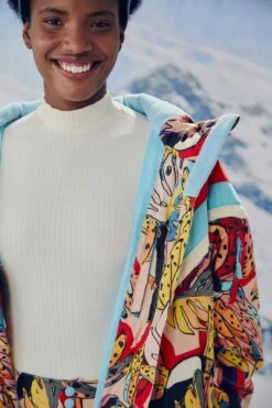 Farm Rio Banana Bunch Ski Puffer Jacket -Farm Rio Shoop 308308 03