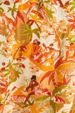 Farm Rio Sand Leopard Forest Maxi Dress 10 Farm Rio Sand Leopard Forest Maxi Dress -Farm Rio Shoop 309151 05