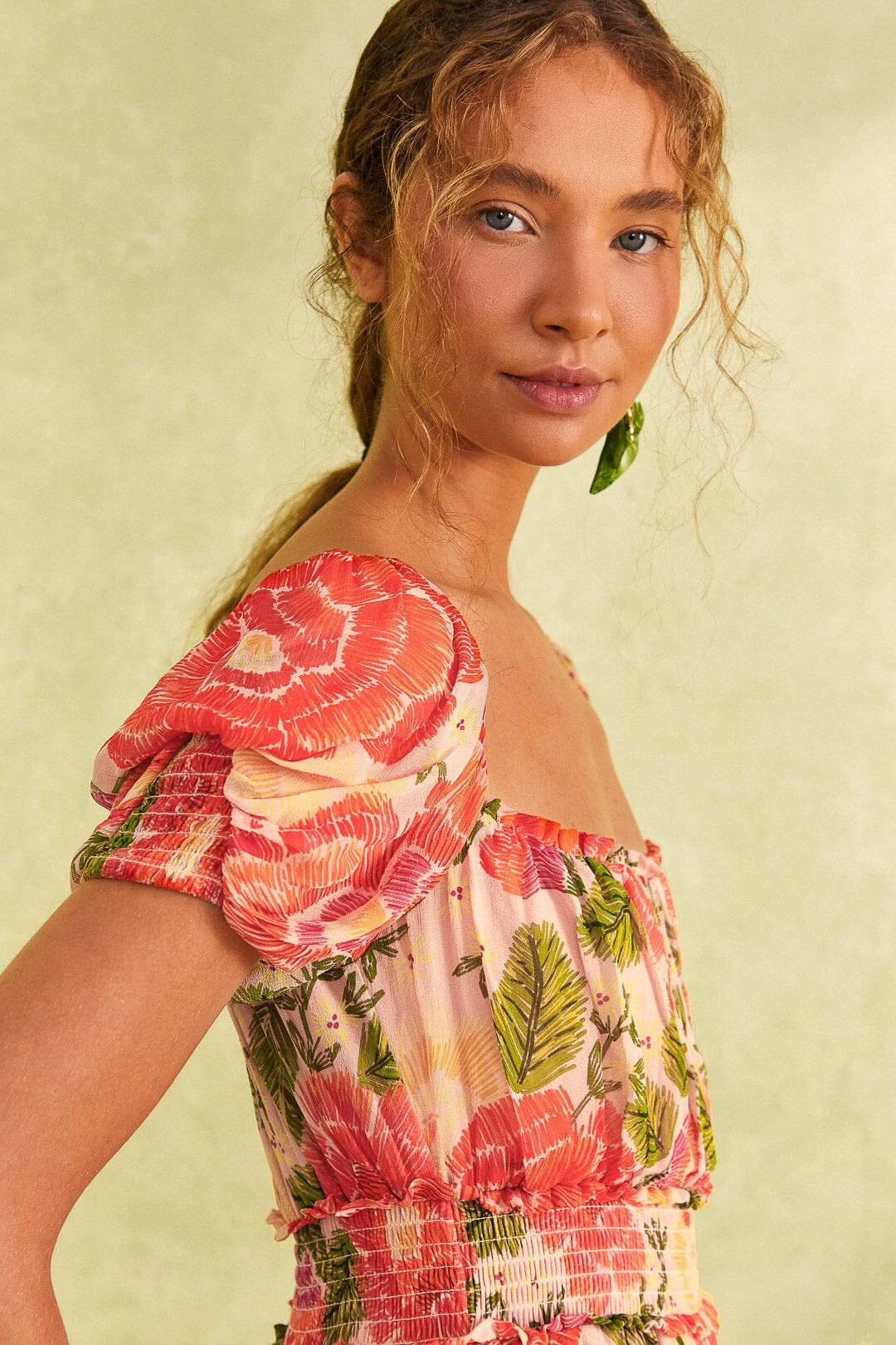 Farm Rio Pink Blooming Floral Maxi Dress 3 Farm Rio Pink Blooming Floral Maxi Dress - Image 3