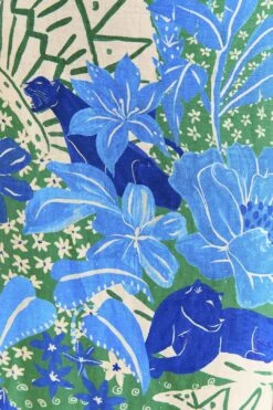 Farm Rio Green Jungle Panther Midi Dress -Farm Rio Shoop 309167 05