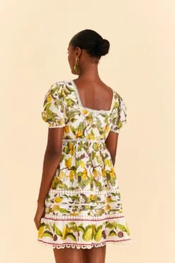 Farm Rio Off-white Fruit Orchard Mini Dress 9 Farm Rio Off-white Fruit Orchard Mini Dress -Farm Rio Shoop 309184 03