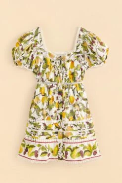 Farm Rio Off-white Fruit Orchard Mini Dress 11 Farm Rio Off-white Fruit Orchard Mini Dress -Farm Rio Shoop 309184 06