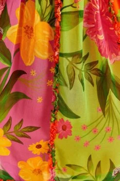 Farm Rio Mixed Romantic Garden Mini Dress 10 Farm Rio Mixed Romantic Garden Mini Dress -Farm Rio Shoop 309192 05