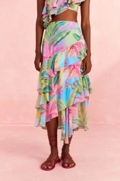 Farm Rio Beach Vibe Layered Skirt -Farm Rio Shoop 309204 03