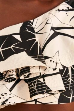 Farm Rio Off-White Graphic Leaves Organic Cotton Top -Farm Rio Shoop 309209 05