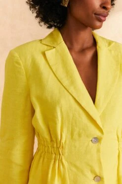 Farm Rio Bright Yellow Blazer -Farm Rio Shoop 309211 03