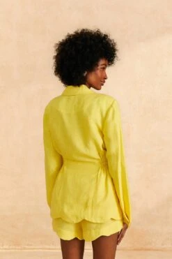 Farm Rio Bright Yellow Blazer -Farm Rio Shoop 309211 04