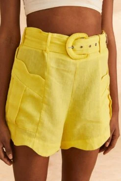 Farm Rio Bright Yellow Shorts -Farm Rio Shoop 309212 03