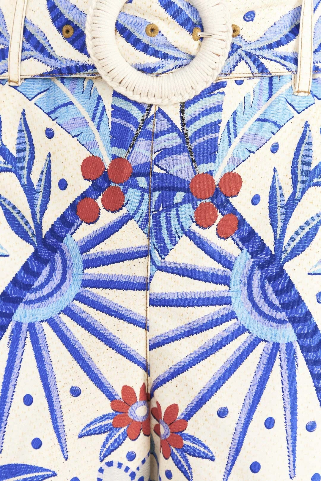 Farm Rio Off-White Jungle Chic Shorts 5 Farm Rio Off-White Jungle Chic Shorts - Image 5