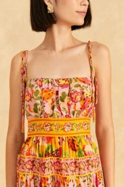 Farm Rio Mixed Fruits Paradise Midi Dress -Farm Rio Shoop 309292 03