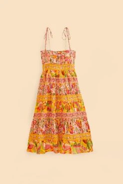 Farm Rio Mixed Fruits Paradise Midi Dress -Farm Rio Shoop 309292 06