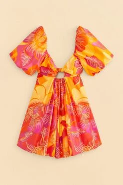 Farm Rio Summer Garden Ombre Mini Dress 11 Farm Rio Summer Garden Ombre Mini Dress -Farm Rio Shoop 309315 06
