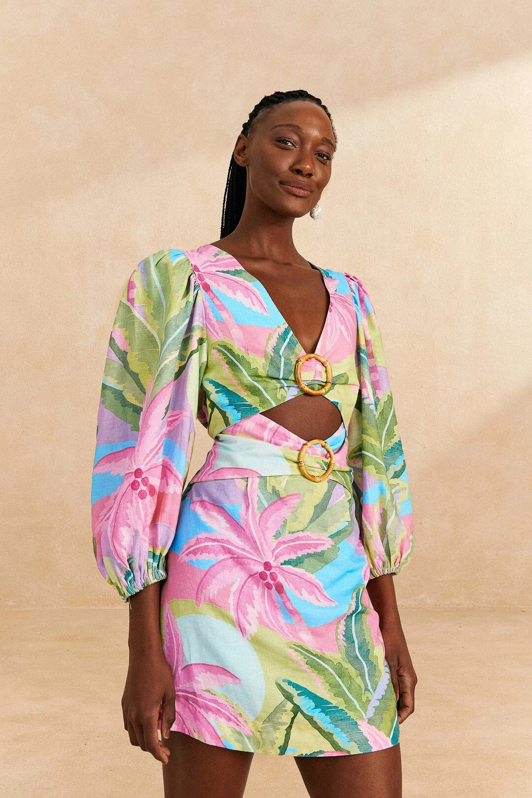 Farm Rio Beach Vibe Mini Dress 1 Farm Rio Beach Vibe Mini Dress