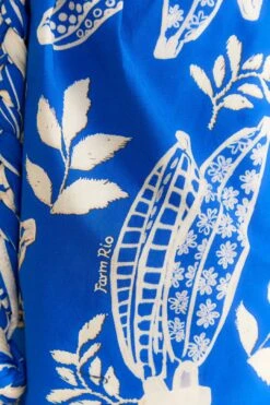 Farm Rio Blue Lace Banana Shorts -Farm Rio Shoop 309373 05