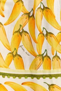 Farm Rio Off-White Peppers Maxi Skirt -Farm Rio Shoop 309400 05