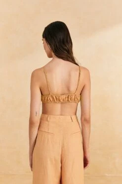Farm Rio Beige Leaf Crop Top 7 Farm Rio Beige Leaf Crop Top -Farm Rio Shoop 309419 03