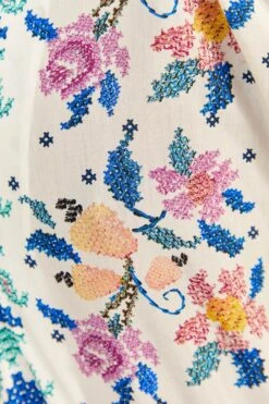 Farm Rio Off-White Romantic Bandanas Bodysuit 9 Farm Rio Off-White Romantic Bandanas Bodysuit -Farm Rio Shoop 309428 04