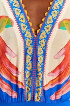 Farm Rio Off-White Vivid Garden Bodysuit 6 Farm Rio Off-White Vivid Garden Bodysuit -Farm Rio Shoop 309429 04