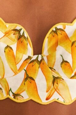 Farm Rio Off-White Peppers Top -Farm Rio Shoop 309434 05