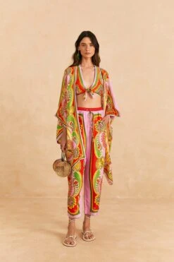 Farm Rio Beach Toucans Scarf Lenzing™ Ecovero™ Viscose Pants