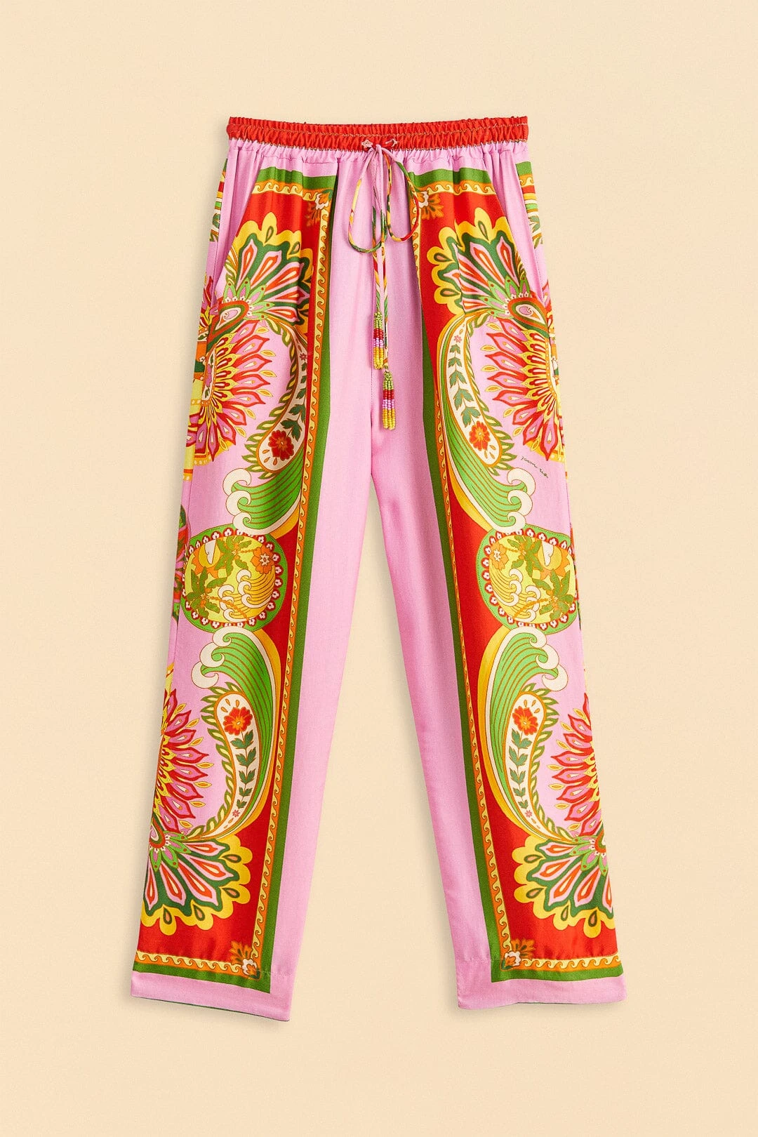 Farm Rio Beach Toucans Scarf Lenzing™ Ecovero™ Viscose Pants 5 Farm Rio Beach Toucans Scarf Lenzing™ Ecovero™ Viscose Pants - Image 5