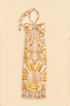 Farm Rio Sand Jungle Chic Midi Dress -Farm Rio Shoop 309501 05
