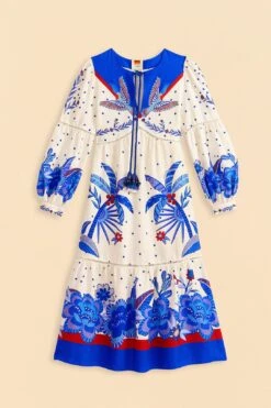 Farm Rio Off-White Jungle Chic Midi Dress 11 Farm Rio Off-White Jungle Chic Midi Dress -Farm Rio Shoop 309509 06