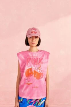 Farm Rio Pink Coconut Organic Cotton T-Shirt