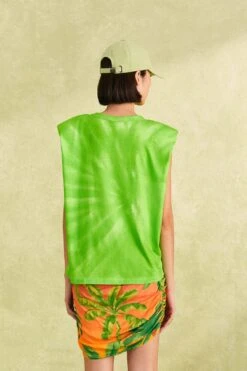 Farm Rio Green Lime Bananas Organic Cotton T-Shirt -Farm Rio Shoop 309576 02