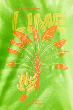 Farm Rio Green Lime Bananas Organic Cotton T-Shirt -Farm Rio Shoop 309576 04