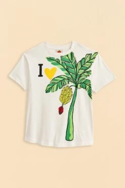 Farm Rio I Heart Bananas Organic Cotton T-Shirt -Farm Rio Shoop 309584 06