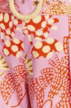 Farm Rio Pink Mixed Lobsters Shorts 10 Farm Rio Pink Mixed Lobsters Shorts -Farm Rio Shoop 309611 05