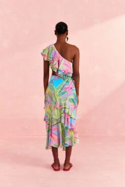 Farm Rio Beach Vibe One Shoulder Top -Farm Rio Shoop 310278 04