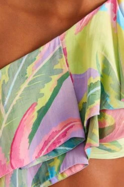 Farm Rio Beach Vibe One Shoulder Top -Farm Rio Shoop 310278 05