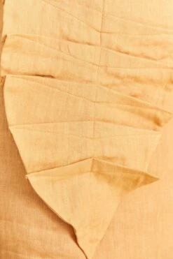 Farm Rio Beige Leaf Organic Cotton Mini Skirt -Farm Rio Shoop 310279 05