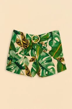 Farm Rio Tropical Leaves Shorts 11 Farm Rio Tropical Leaves Shorts -Farm Rio Shoop 310644 06