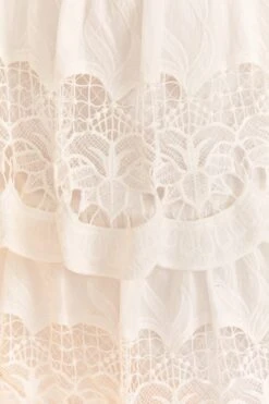 Farm Rio White Lace Midi Skirt -Farm Rio Shoop 310676 05