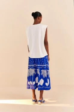 Farm Rio Festa Do Mar Organic Cotton T-Shirt 9 Farm Rio Festa Do Mar Organic Cotton T-Shirt -Farm Rio Shoop 310677 04