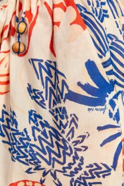 Farm Rio Off-White Mixed Lobster Shorts 10 Farm Rio Off-White Mixed Lobster Shorts -Farm Rio Shoop 311279 05